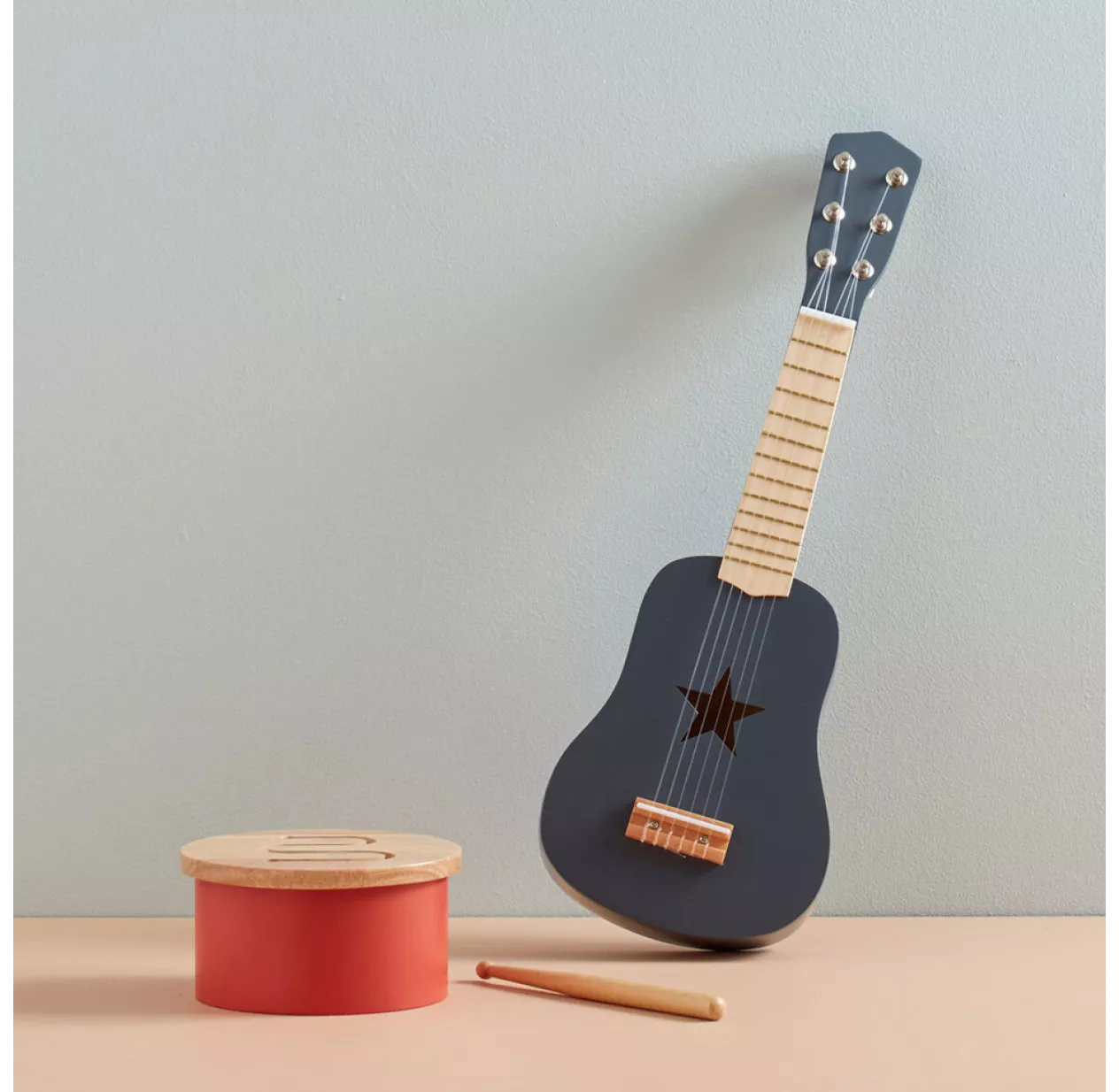 Kid's Concept Guitare étoile - Gris Souris 4 Kid's Concept Guitare étoile - Gris Souris – Image 2