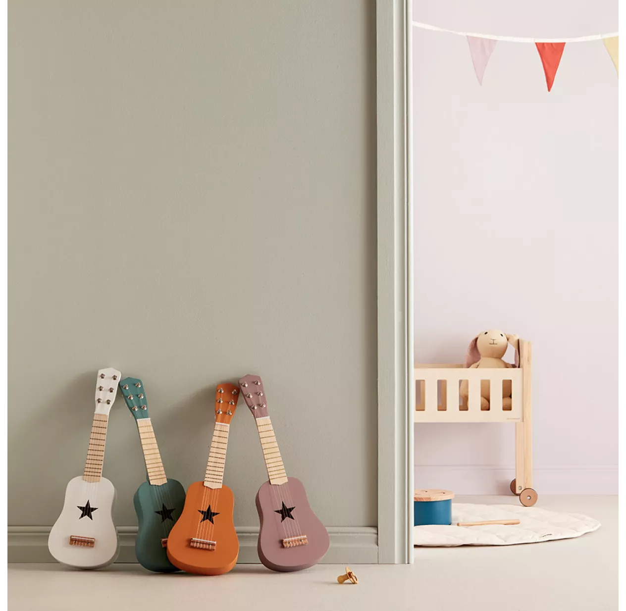 Kid's Concept Guitare étoile - Gris Souris 5 Kid's Concept Guitare étoile - Gris Souris – Image 3