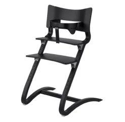 Chaise Haute évolutive Leander - Noir -Enfant Fournitures Boutique highchairwosafetybarblack 3 1264x1234