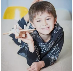 Kiko Avion à Hélice Hikouki - Blanc -Enfant Fournitures Boutique hikouki propeller avion avion a helice blanc kukkia 4 1264x1234