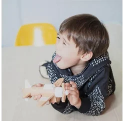 Kiko Avion à Hélice Hikouki - Blanc -Enfant Fournitures Boutique hikouki propeller avion avion a helice blanc kukkia 9 1264x1234