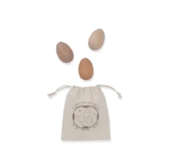 Set De 3 Hochets Oeufs - Rose