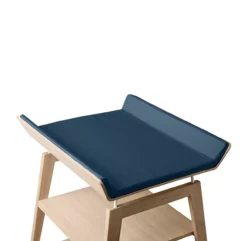 Leander Housse De Matelas à Langer Linea - Bleu Nuit