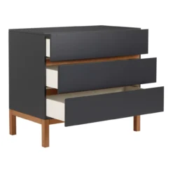 Commode à Langer 3 Tiroirs Indigo - Moon Shadow -Enfant Fournitures Boutique indigo moonshadow commode quax 3 1264x1234