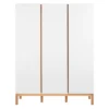Armoire 3 Portes Indigo - Blanc -Enfant Fournitures Boutique indigo white armoire 3 portes quax 1 1264x1234