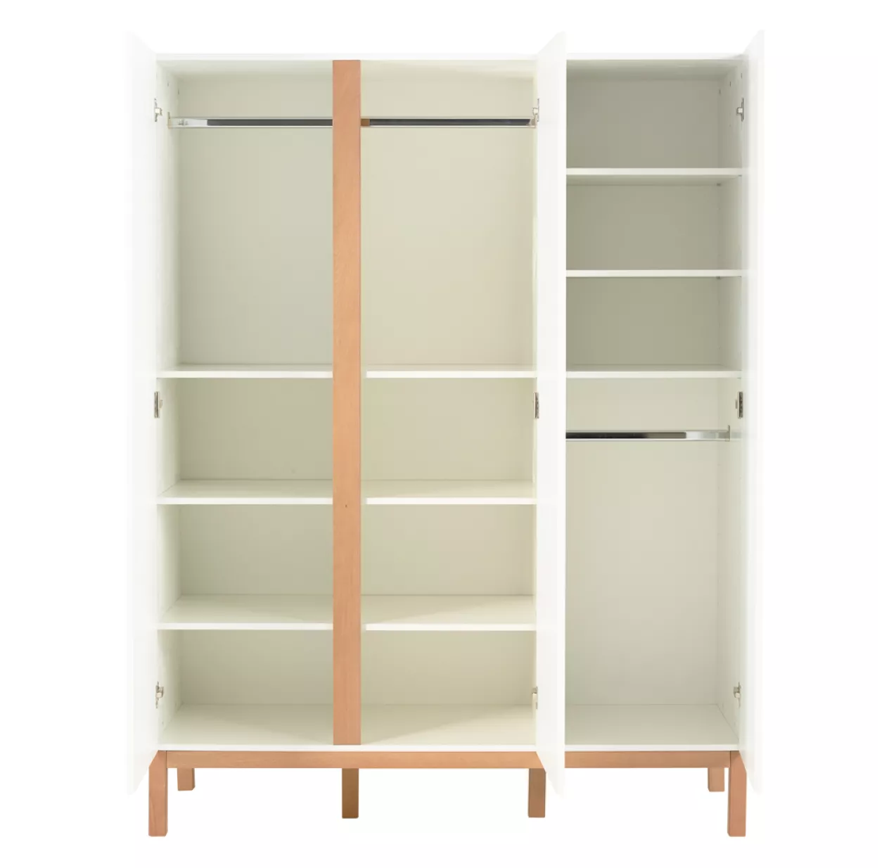 Armoire 3 Portes Indigo - Blanc 4 Armoire 3 Portes Indigo - Blanc – Image 2