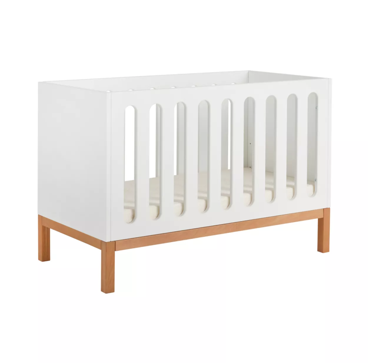 Lit Bébé Canapé Indigo 60 X 120 - Blanc 4 Lit Bébé Canapé Indigo 60 X 120 - Blanc – Image 2