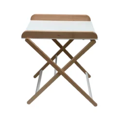 Table à Langer Pliante Jade - Blanc -Enfant Fournitures Boutique jade table a langer pliable blanc bois combelle 4 1264x1234