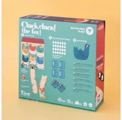 Jeu Cluck Cluck The Fox -Enfant Fournitures Boutique jeu chuck chuck the fox londji 6 1264x1234