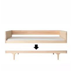 Kit De Conversion Lit Caravan - Frêne -Enfant Fournitures Boutique kit de conversion lit bebe caravan frene kalon studios 3 1264x1234