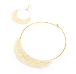 DIY Boucles D'oreille Macramé -Enfant Fournitures Boutique kit diy boucles d oreille en macrame graine creative 4 1264x1234