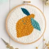 Kit DIY Punch Needle - Citron 1 Kit DIY Punch Needle - Citron -Enfant Fournitures Boutique kit diy punch needle citron kesi art 1 1264x1234