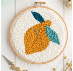 Kit DIY Punch Needle - Citron