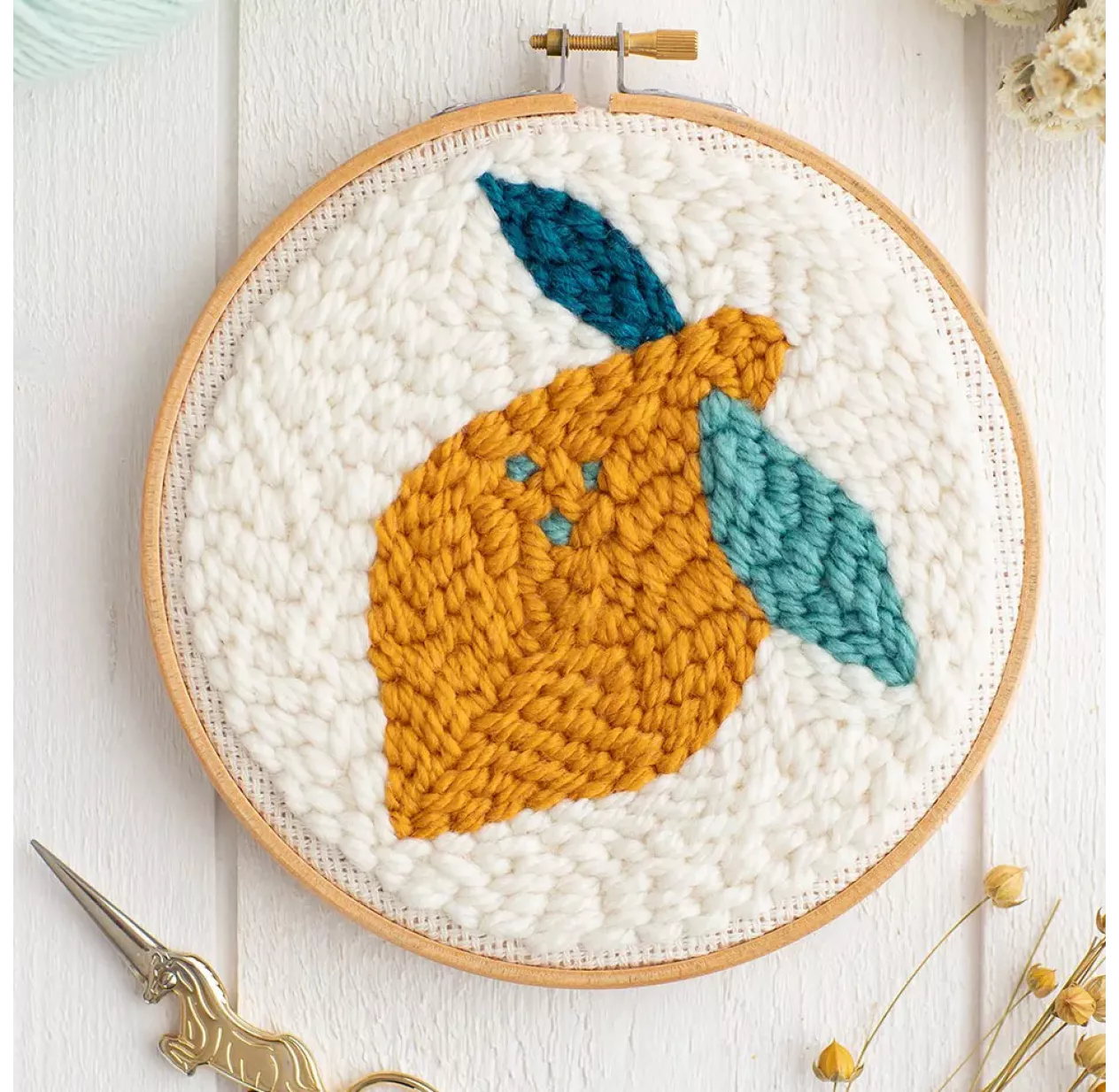 Kit DIY Punch Needle - Citron 3 Kit DIY Punch Needle - Citron