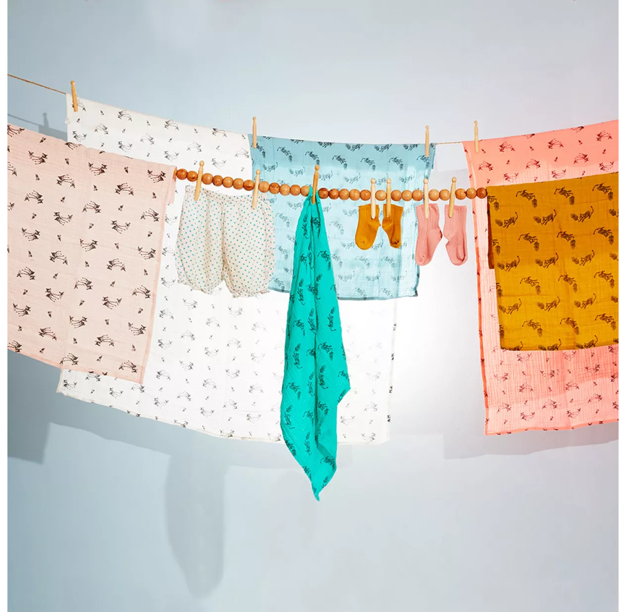 Lange Bianca Poulpe - Bleu Denim 5 Lange Bianca Poulpe - Bleu Denim – Image 3