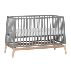 Leander Lit Bébé Luna 60 X 120 Cm - Gris -Enfant Fournitures Boutique lit bebe 60 120 luna gris leander 3 1264x1234