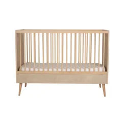 Lit Bébé évolutif Cocoon - Chêne -Enfant Fournitures Boutique lit bebe evolutif 70x140 cocoon chene quax 3 1264x1234