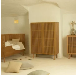 Lit Bébé évolutif Hai No Ki - Frêne -Enfant Fournitures Boutique lit bebe evolutif 70x140 hai no ki quax 8 1264x1234