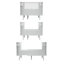 Sebra Lit Bébé évolutif - Blanc -Enfant Fournitures Boutique lit bebe evolutif sebra mint 5 1264x1234 1