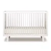 Lit Bébé évolutif Sparrow - Blanc -Enfant Fournitures Boutique lit bebe evolutif sparrow blanc oeuf nyc 1 1264x1234