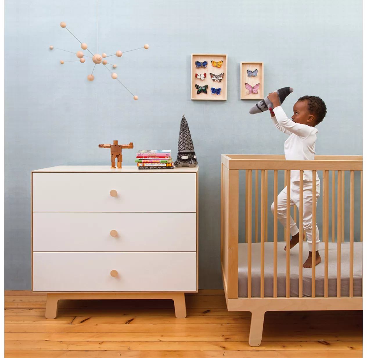 Lit Bébé évolutif Sparrow - Bouleau 6 Lit Bébé évolutif Sparrow - Bouleau – Image 4