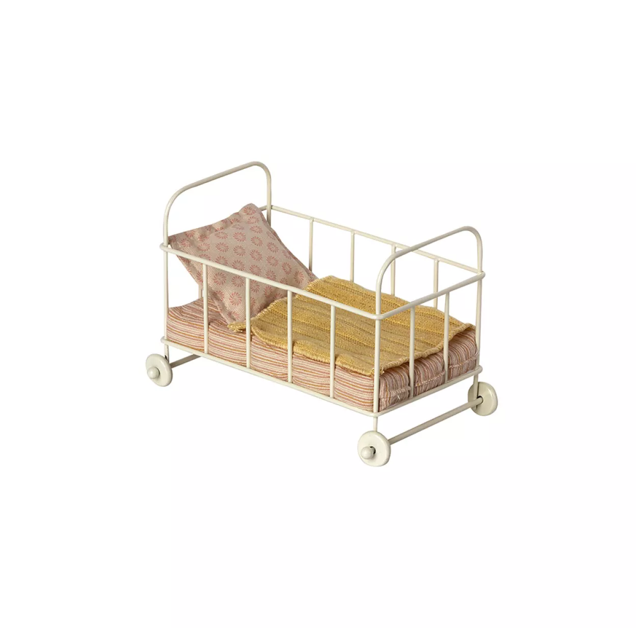 Maileg Lit Bébé En Métal Micro 3 Maileg Lit Bébé En Métal Micro