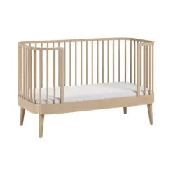 VOX Lit Bébé évolutif Paris - Bouleau -Enfant Fournitures Boutique lit bebe paris vox bois 3 1264x1234