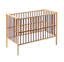 Enfant Fournitures Boutique -Enfant Fournitures Boutique lit bebe remi hetre vieux rose combelle 2 1264x1234