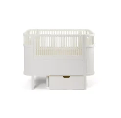Sebra Lit Bébé évolutif - Blanc -Enfant Fournitures Boutique lit bebe sebra blanc new 5 1264x1234