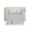 Sebra Lit Bébé évolutif - Mist Green -Enfant Fournitures Boutique lit bebe sebra mist green vert new 1 1264x1234