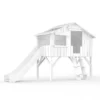 Lit Cabane Avec Toboggan - Blanc -Enfant Fournitures Boutique lit cabane avec toboggan blanc mathy by bols 1 1264x1234