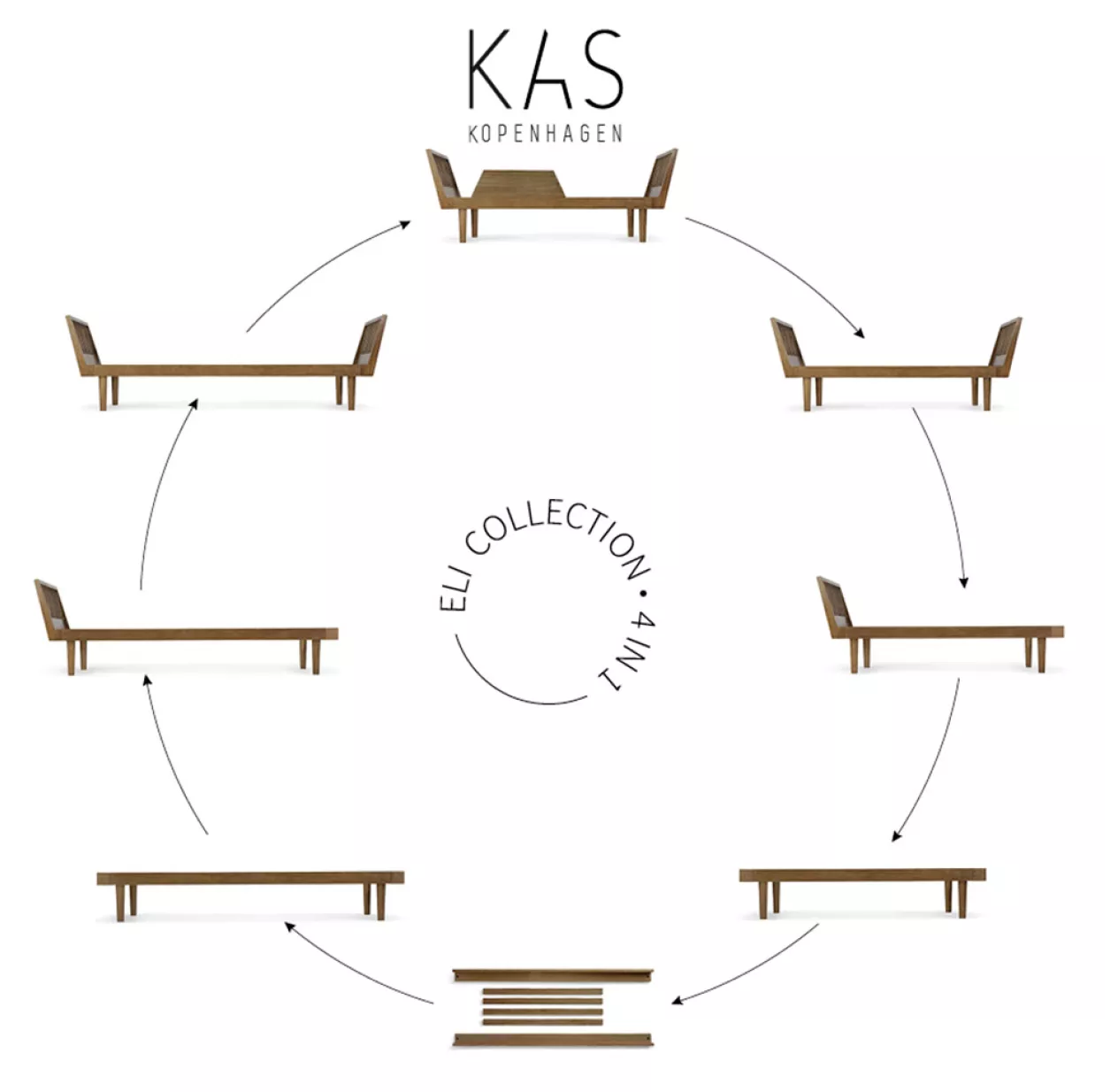 Lit Enfant Eli - Chêne Fumé 6 Lit Enfant Eli - Chêne Fumé – Image 4