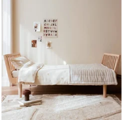 Lit Enfant Eli - Chêne -Enfant Fournitures Boutique lit enfant eli tete et pied de lit chene kas kopenhagen 4 1264x1234