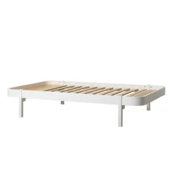 Lit Ado Wood Lounger 120x200 - Blanc 7 Lit Ado Wood Lounger 120x200 - Blanc -Enfant Fournitures Boutique lit enfant wood lounger 120x200 oliver furniture blanc 3 1264x1234
