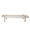 Lit Ado Wood Lounger 120x200 - Chêne -Enfant Fournitures Boutique lit enfant wood lounger 120x200 oliver furniture bois 1 1264x1234