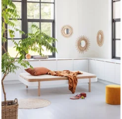 Lit Ado Wood Lounger 120x200 - Chêne -Enfant Fournitures Boutique lit enfant wood lounger 120x200 oliver furniture bois 2 1264x1234