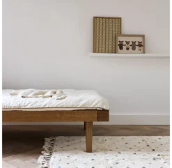Lit Junior Eli Daybed - Chêne Fumé -Enfant Fournitures Boutique lit junior daybed eli chene fume kas kopenhagen 4 1264x1234