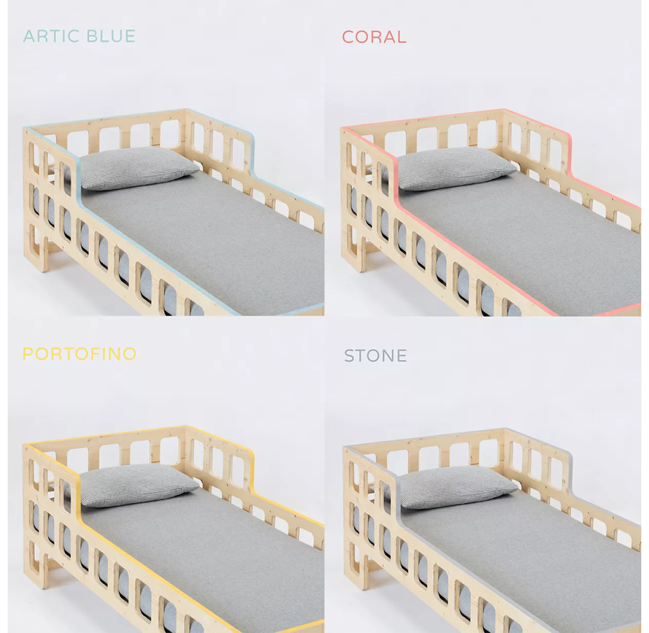 Lit Junior Lukaas - Rouge 6 Lit Junior Lukaas - Rouge – Image 4