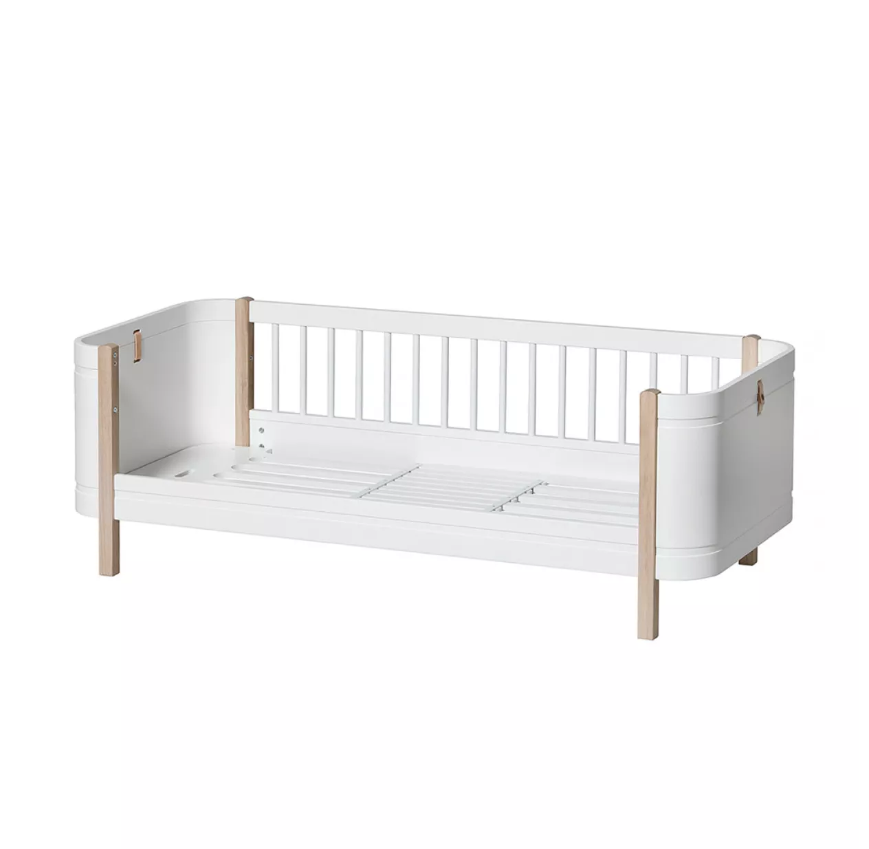 Lit Junior Wood Mini+ - Blanc/Chêne 7 Lit Junior Wood Mini+ - Blanc/Chêne – Image 5