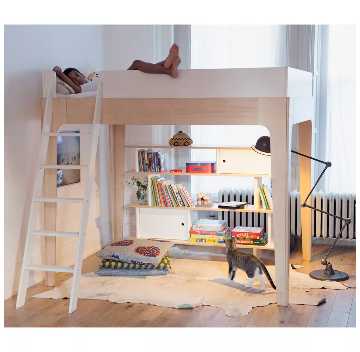 Lit Mezzanine Perch - Noyer 4 Lit Mezzanine Perch - Noyer – Image 2