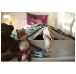 Lit Enfant River - Blanc/Bouleau -Enfant Fournitures Boutique lit simple river bouleau oeuf nyc 6 1264x1234