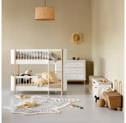 Lit Superposé Junior Wood Mini+ - Blanc/Chêne 9 Lit Superposé Junior Wood Mini+ - Blanc/Chêne -Enfant Fournitures Boutique lit superpose junior mini plus wood chene oliver furniture 2 1264x1234
