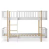 Lit Superposé Wood Original Bas - Chêne 2 Lit Superposé Wood Original Bas - Chêne -Enfant Fournitures Boutique lit superpose wood original bas low chene oliver furniture 1 1264x1234