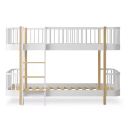 Lit Superposé Wood Original Bas - Chêne