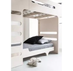 Lit Superposé F+ A Bed Et Son Matelas - Naturel -Enfant Fournitures Boutique lits superposes a and f beds rafa kids ceruse blanc 1 1264x1234