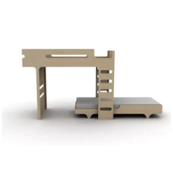 Lit Superposé F+ A Bed Et Son Matelas - Naturel -Enfant Fournitures Boutique lits superposes a and f beds rafa kids 1264x1234