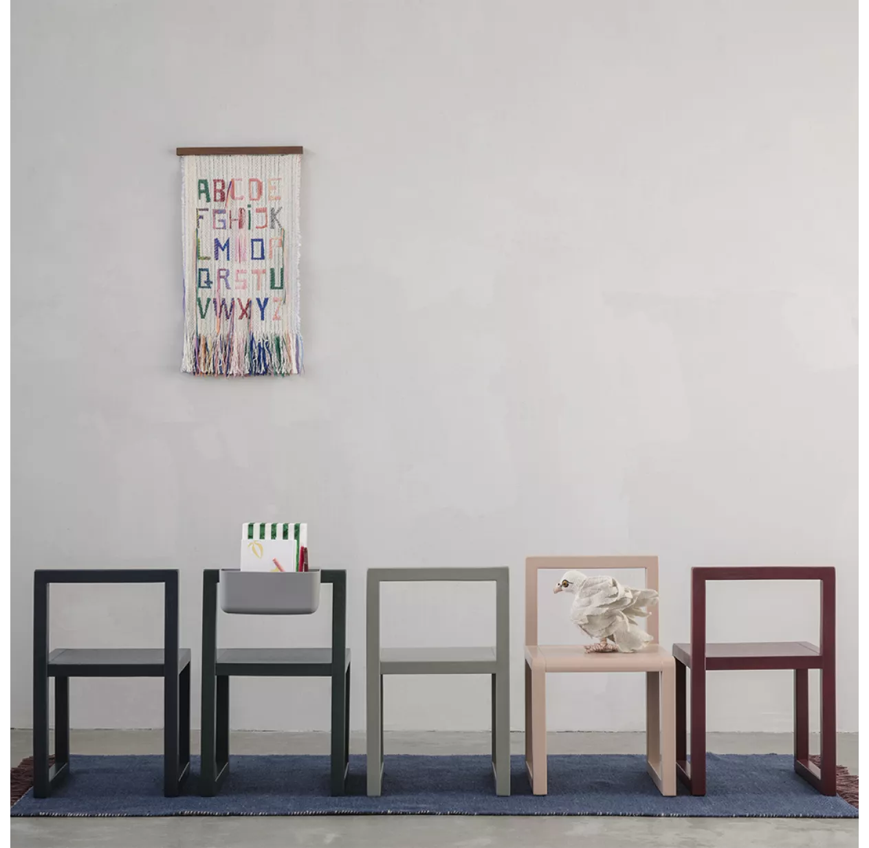 Ferm LIVING Chaise Little Architect - Marine 5 Ferm LIVING Chaise Little Architect - Marine – Image 3