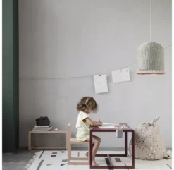 Ferm LIVING Chaise Little Architect - Rose -Enfant Fournitures Boutique little architect ambiance ferm living 4 1264x1234
