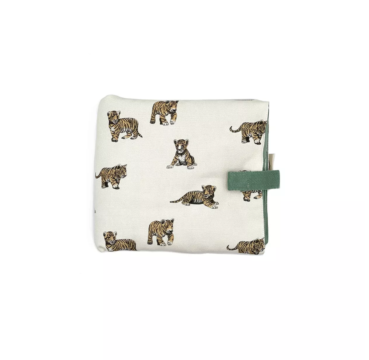 Matelas à Langer De Voyage ADAM Tigre - Sauge 3 Matelas à Langer De Voyage ADAM Tigre - Sauge