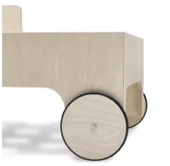 Lit Junior R Toddler Bed - Naturel -Enfant Fournitures Boutique new lit junior a roues naturel rafa kids 3 1264x1234